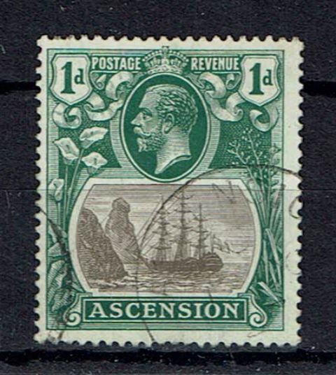 Image of Ascension SG 11b FU British Commonwealth Stamp
